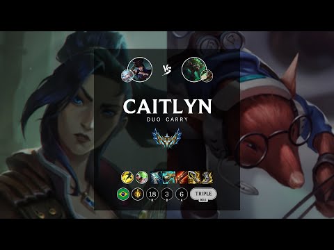 Caitlyn ADC vs Twitch - BR Challenger Patch 12.12