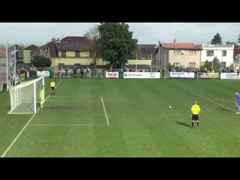 MFK CHRUDIM - JISKRA DOMAŽLICE 0:0 - po penaltách 2:3 - 18.10.2014