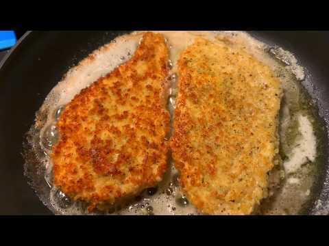 Quick and Easy way to make Breaded Chicken Cutlets
