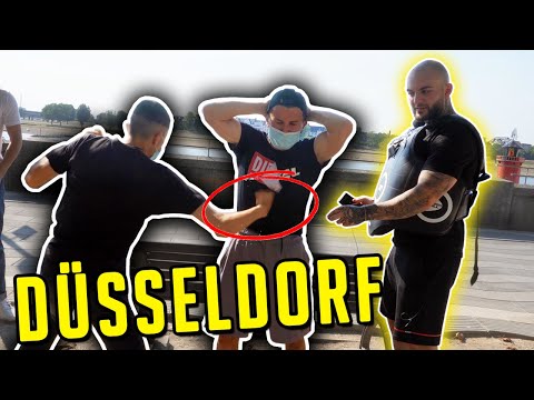 LEBENDER BOXAUTOMAT Challenge..wie HART schlägt DÜSSELDORF? 1 vs 1 Körpertreffer EDITION! RINGLIFE