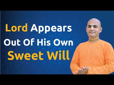 Lord appears out of his own sweet will | SB 4.8.57 | HG Chakravarti Das