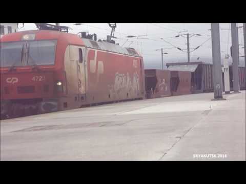 0923 🇵🇹 Porto (Campanhã) 🚆 Medrail 4700 loco 4721 + 10 falls ● M 95211* ● Entroncamento ➙ Irivo