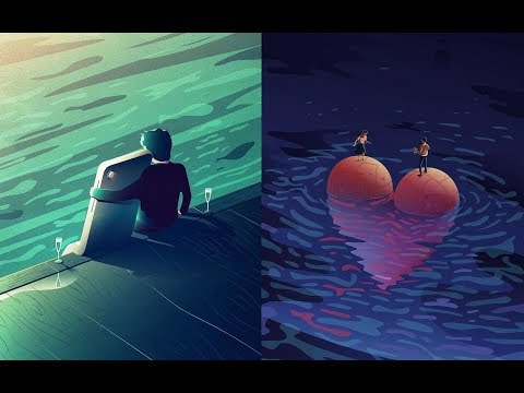 Conceptual Vector Style Illustrations By A German Graphic Designer Video