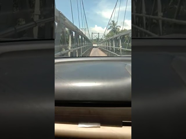 JEMBATAN GANTUNG CIPEDANG WANASALAM - BANTEN