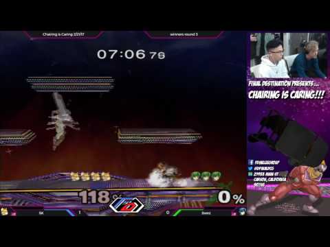 Chairing Is Caring 2/21/17 - SK (Fox) vs Swez (Marth) Winners Round 3 - Smash Melee