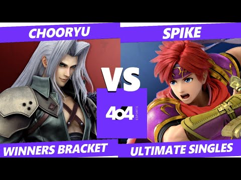 4o4 Smash Night 105 - chooryu (Sephiroth) vs Kuma| Spike (Roy) - Winners Round 2
