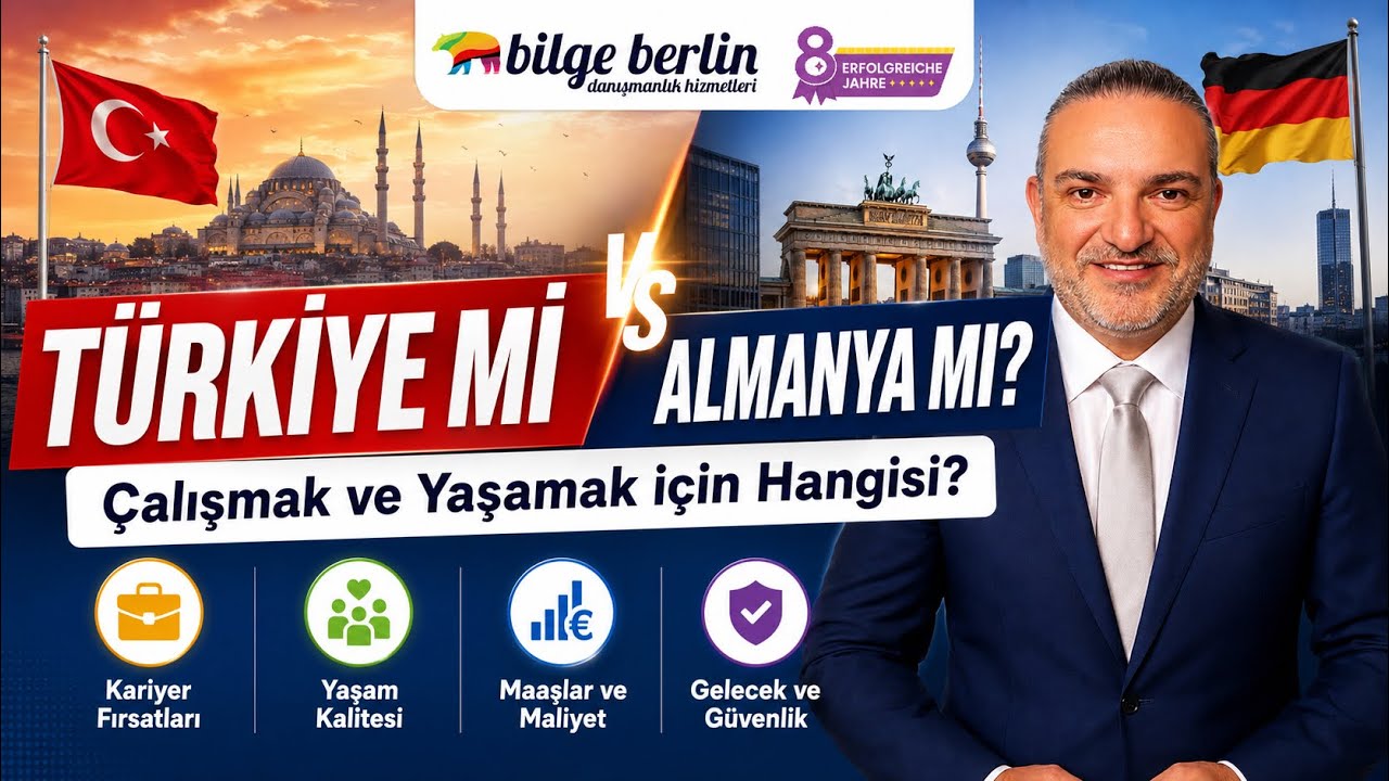 TÜRKİYE Mİ YOKSA ALMANYA MI? | ALMANYA'DA ÇALIŞMAK | TELC DİL SERTİFİKALARI SON DURUM NE?