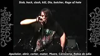 Cannibal Corpse - Puncture Wound Massacre subtitulada en español