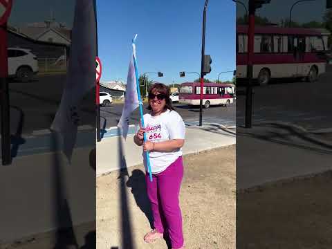 Banderazos, alegría y convicción 💜 Gracias a todas las mujeres y vecinas del Maule que siguen hacie
