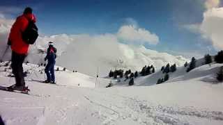 preview picture of video 'Ski Les Arcs april 2013'