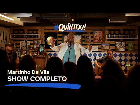Martinho da Vila Ao Vivo no #Quintou (Show completo)