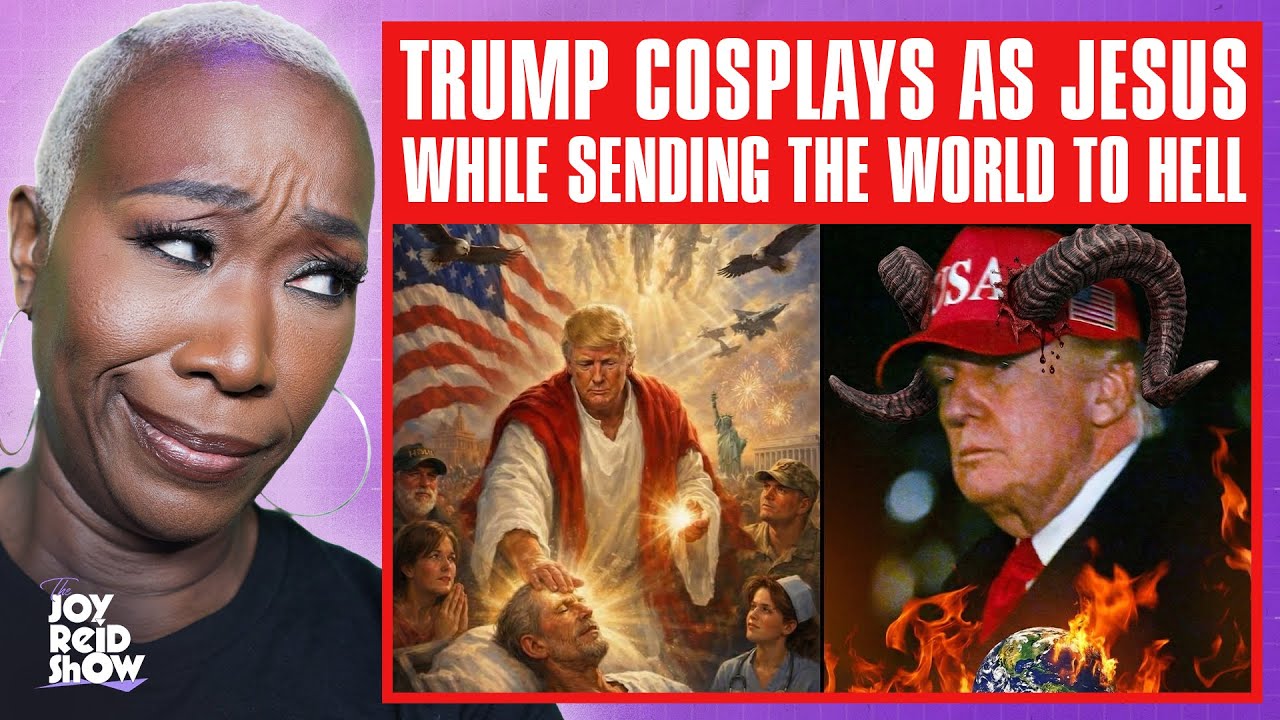 Trump Cosplays as Jesus While Sending the World to Hell | The Joy Reid Show LIVE!