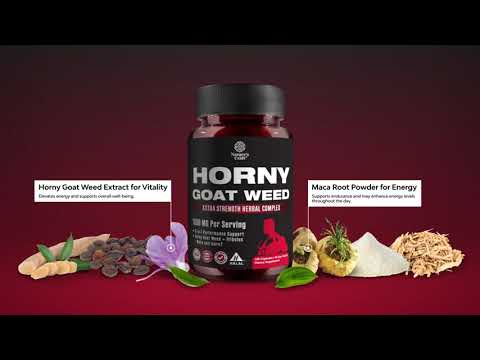 Complément Santé Sexuelle Herbe De Chèvre Cornée + Maca Taoters - Capsules 1000mg, Neuf