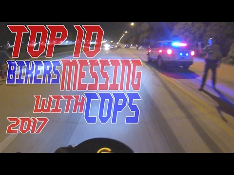 Top 10 Cops VS Bikers MESSING With Police Chase Motorcycle GETAWAY Videos COP Car Chases Street Bike