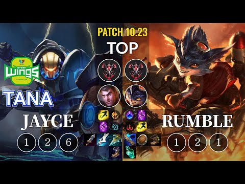 JAG TaNa Jayce vs Rumble Top - KR Patch 10.23