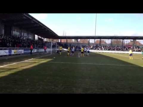 Lee Noble Free Kick - 4th Goal - Dartford 4-1 Woking