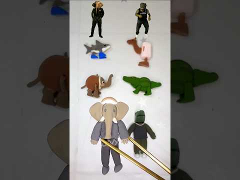 Italian Brainrot Party Tunes 🌈 Color Mixing 🥥🐘💣🐊 Coco fanto elefanto and bombardino crocodilo