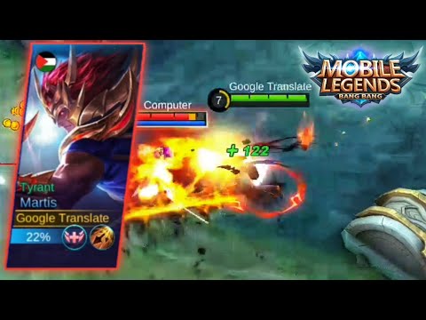 Martis New Skin Tyrant On Fire 🔥 || Mobile Legends Gameplay