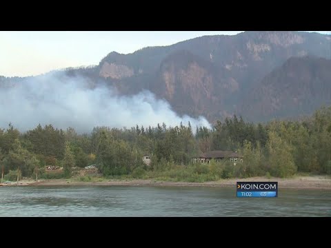 Fire in Eagle Creek Oregon is finally subsiding