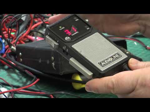 Audioline 342 UK CB27/81 CB radio (remote mobile) - On The Air test