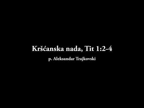 Kršćanska nada, Tit 1:2-4