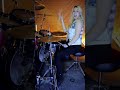 Iconic Intro of Heavy Metal 🤘 (Female Drummer Play-through) #ozzyosbourne #crazy #drums #drumcover