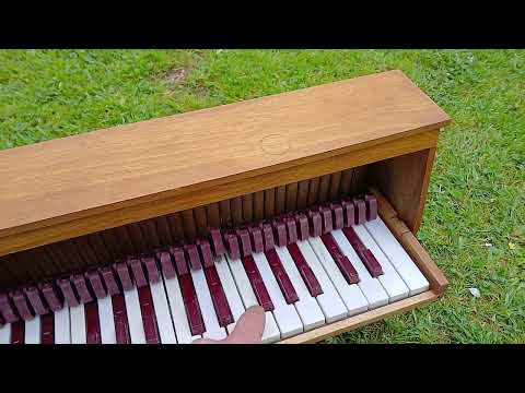 chromatic toy piano Michelsonne Paris 30 keys - very good sound ! image 4