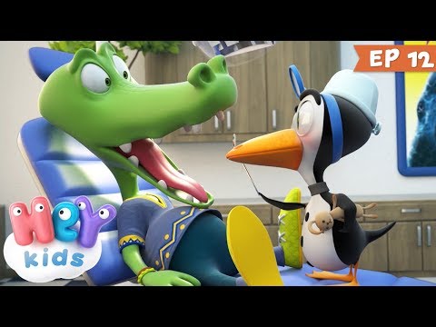 10 Prieteni 🐰 Durerea de dinți  - Desene animate cu animale in romana | HeyKids