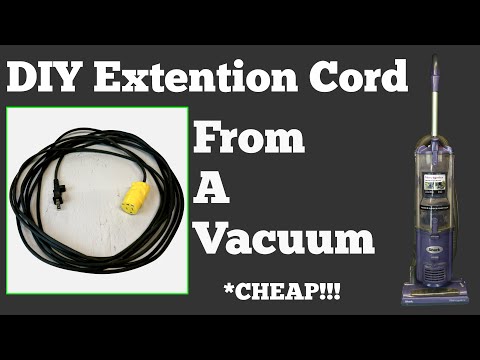 YouTube video about: Can you use an extension cord with a vacuum cleaner?