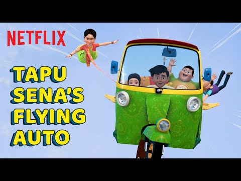 Daya & Tapu Sena Go On A Fun Ride | Taarak Mehta Kka Chhota Chashmah | Netflix India