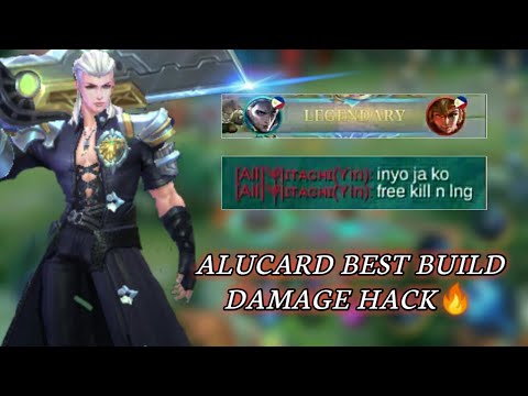 Sjgamer Alucard Full Build (DAMAGE HACK🔥) MUST TRY | MLBB