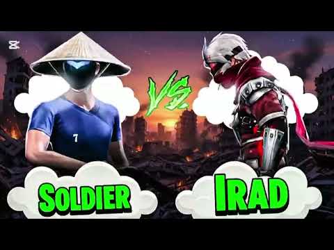 1v1 Custom Match 🔥 Soldier vs iRad | Intense Face-Off Gameplay