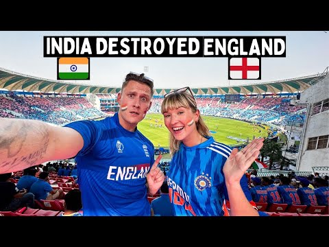 We went to INDIA v ENGLAND in Lucknow Cricket World Cup 2023 🇮🇳