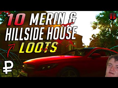 Escape From Tarkov - 10 Red Merin Car Key & Hillside House Key Combination Loot Runs