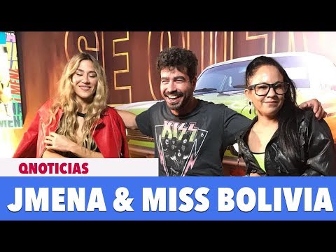 Miss Bolivia y JMena juntas para cantar "Se quema"