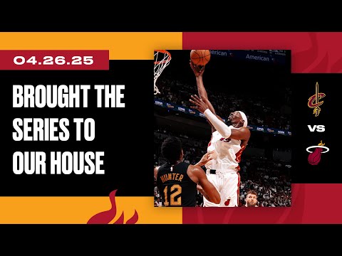 Bam Adebayo 22 PTS 9 REB | Cleveland Cavaliers vs. Miami HEAT | April 26, 2025