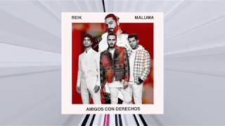 Amigos con derecho- Reik Feat. Maluma (Audio) (AUDIOFICIAL)