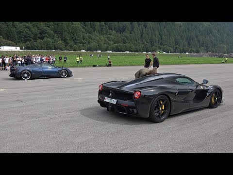 Ferrari LaFerrari vs Pagani Huayra Roadster vs Koenigsegg Agera R