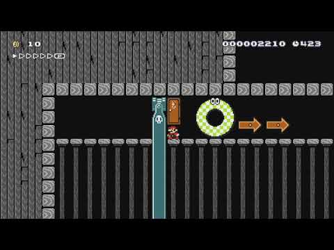 不思議なカラクリ館 mechanism mansion by ☆ゆいと☆Z - Super Mario Maker 2 - No Commentary 1by