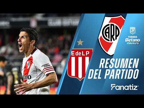 Estudiantes de La Plata 1 vs. River Plate 2 - Match Summary | #torneoclausura2025