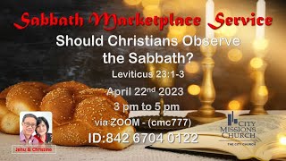 Should Christians observe the Sabbath?
