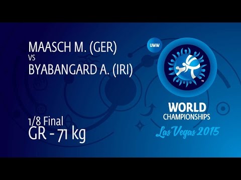 1/8 GR - 71 kg: M. MAASCH (GER) df. A. BYABANGARD (IRI), 5-3