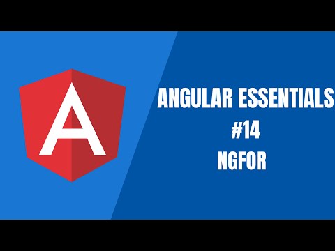 Angular Essentials #14 - NgFor