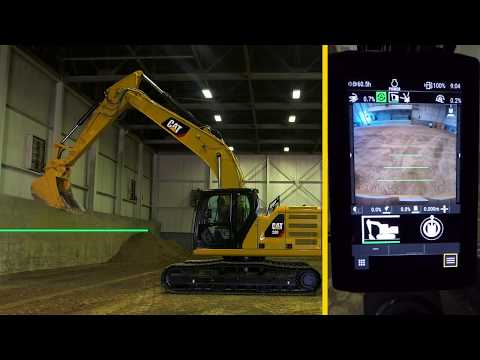 Förarinstruktioner, Cat 320 Next Generation: E-fence Floor