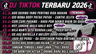 Download lagu DJ TIKTOK TERBARU 2026🎵DJ ADO SAYANG YANG PENTING BISA MAKAN🎵DJ SIO NONA BODY PATAH² CANTIK JELITA 🔥 mp3