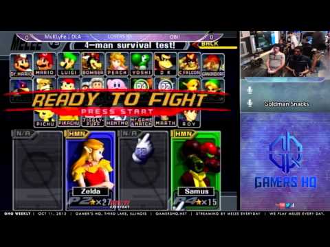 GHQ Weekly [10/11/15]: MuKLyFe | DLA (Sheik) vs. Obi (Samus)