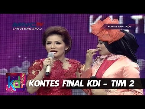 Kristina ft Risti " Secawan Madu " - Kontes Final KDI Tim 2 (14/5)