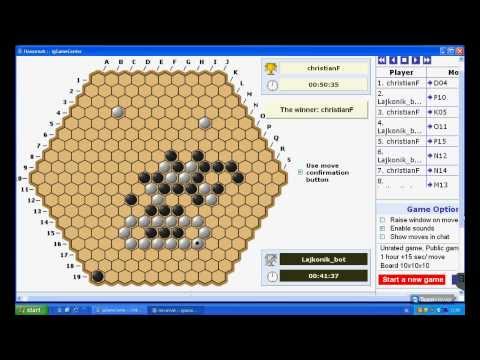 Havannah Challenge round 7 Christian Freeling - Lajkonik 2 - 1