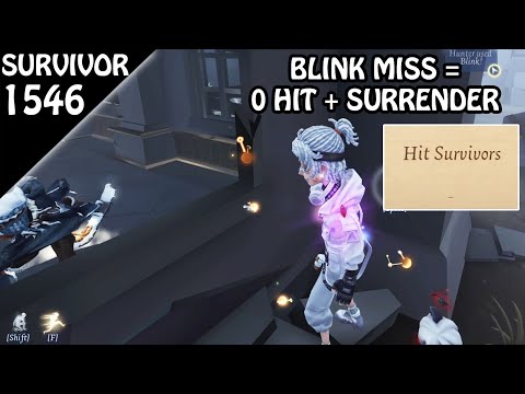 Perfect 0 hit Match - Survivor Rank #1546 (Identity v)