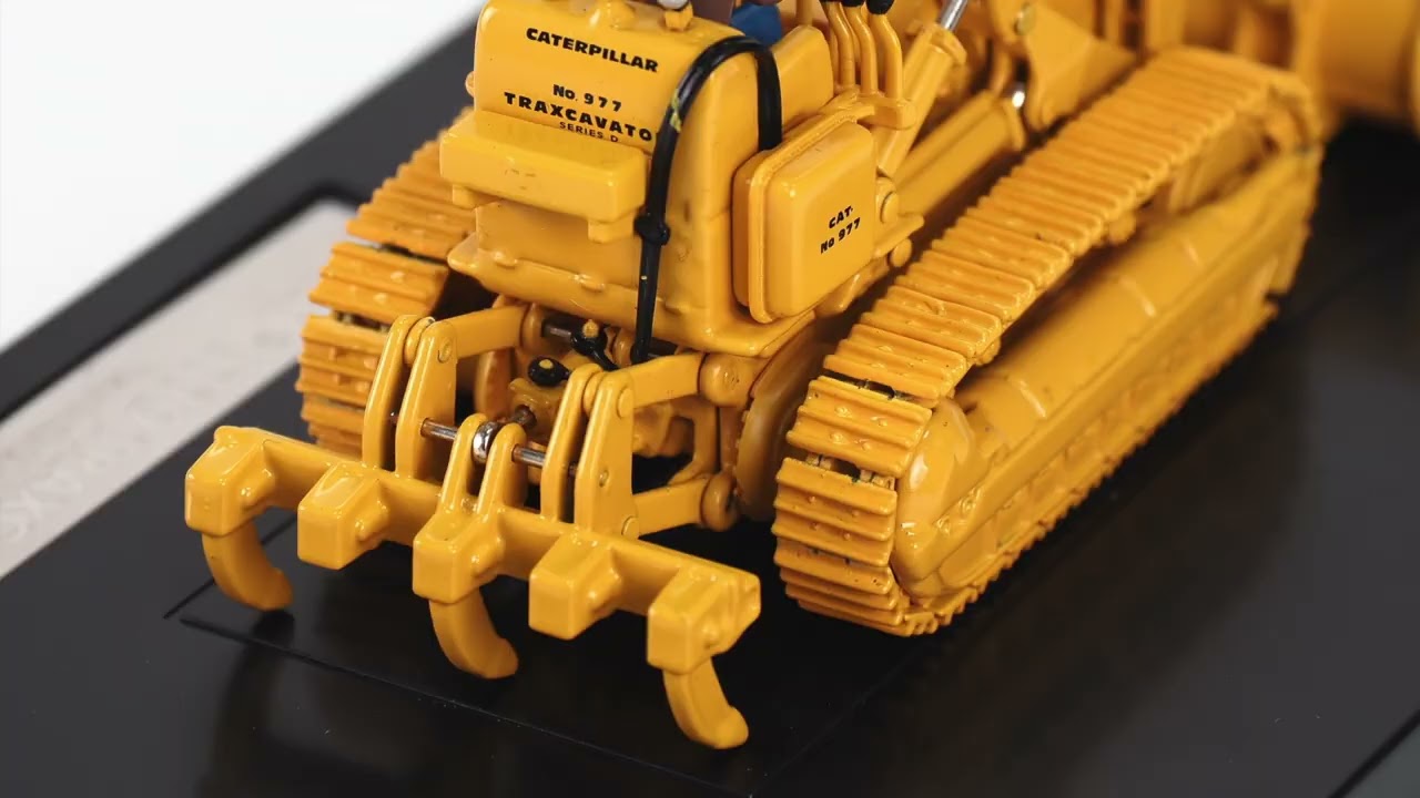 Caterpillar 977D Track Loader & Caterpillar No.12 Motor Grader Vintage Series [Diecast Masters 1:50]
